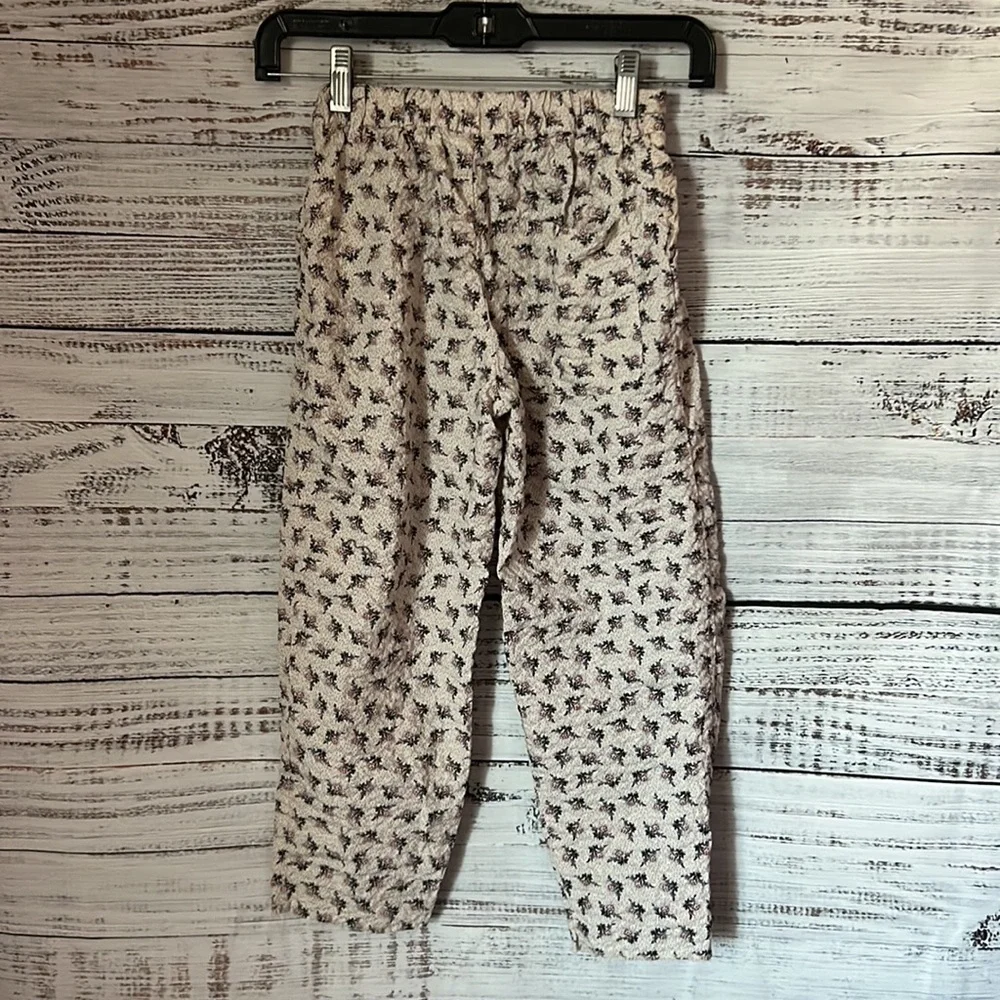 Girls floral pants from Zara size 9